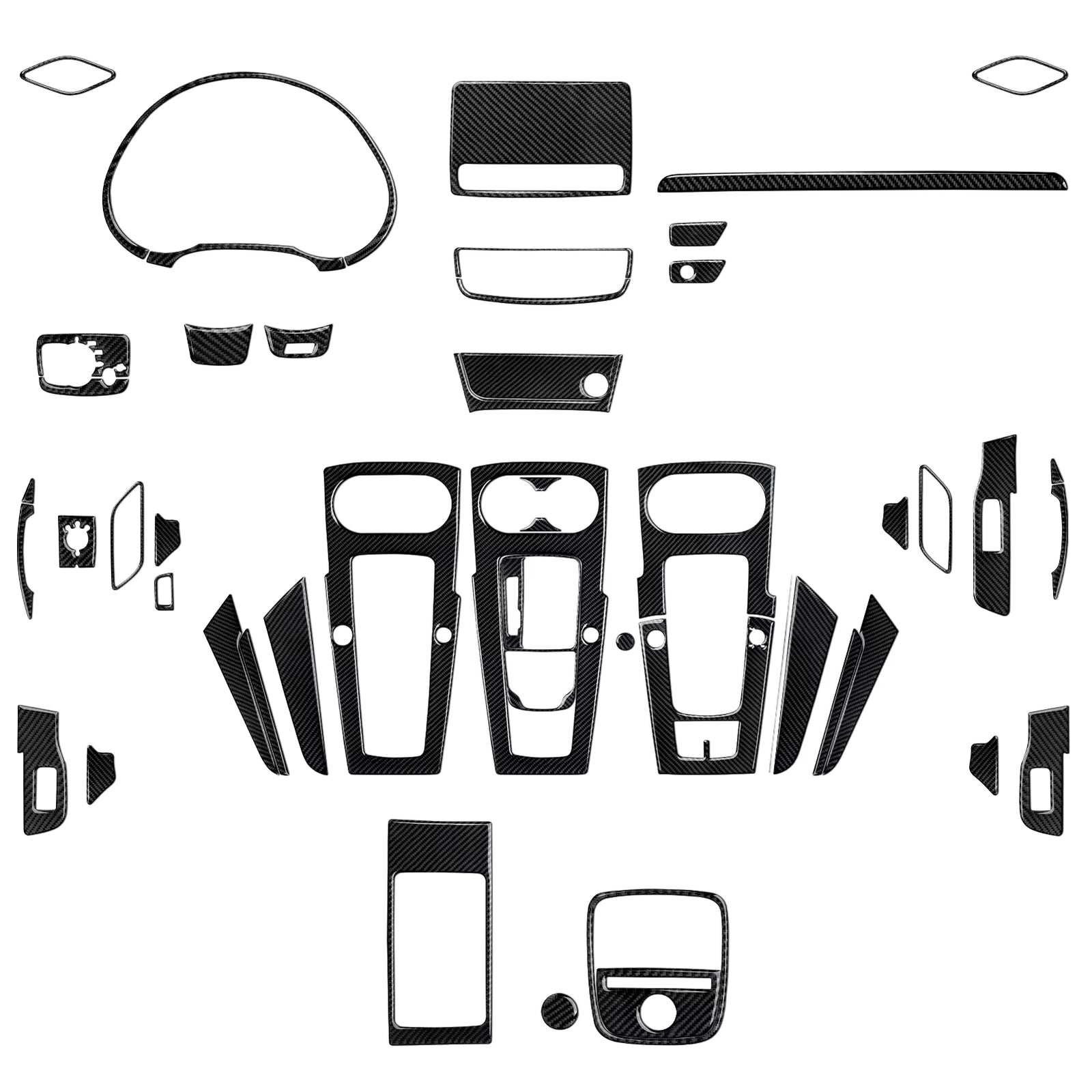 Carbon-Fiber Interior Trim A3/S3/RS3 All Generations (2008-Present)