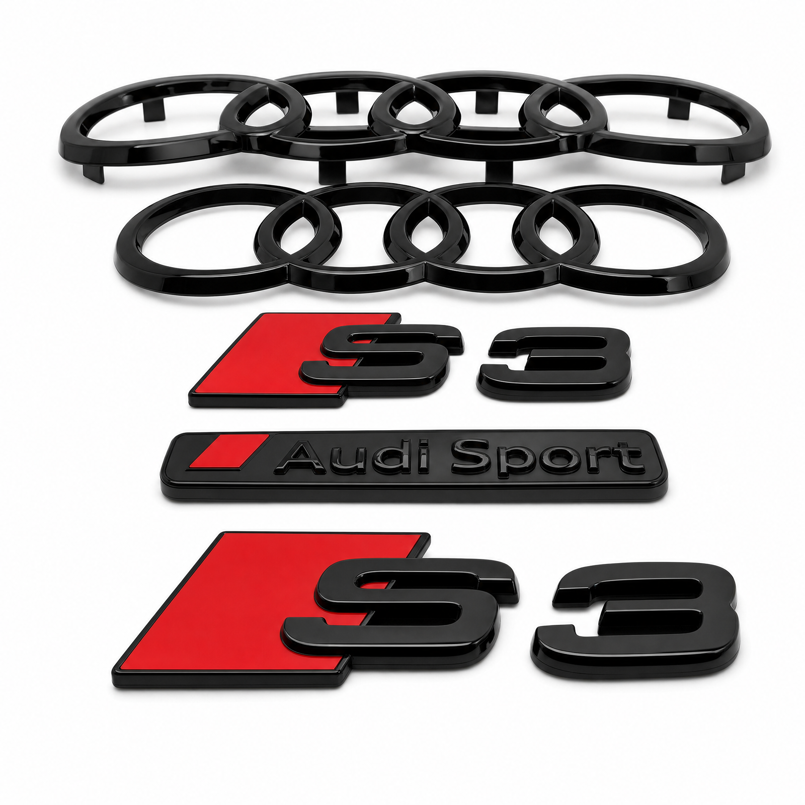Black Badges Audi A3/S3/RS3 All Generations (2008-Present)