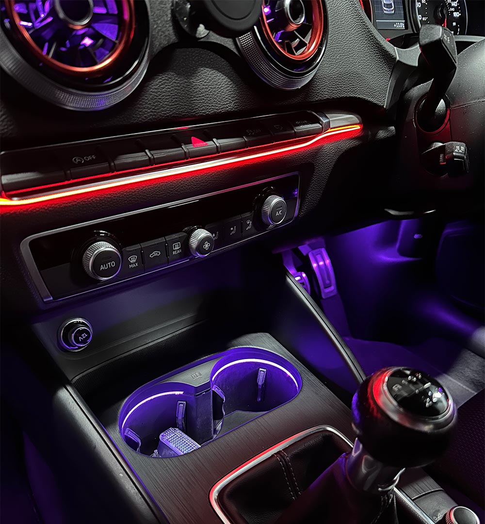 Ambient Lighting Kit Audi A3/S3/RS3 All Generations (2008-Present)