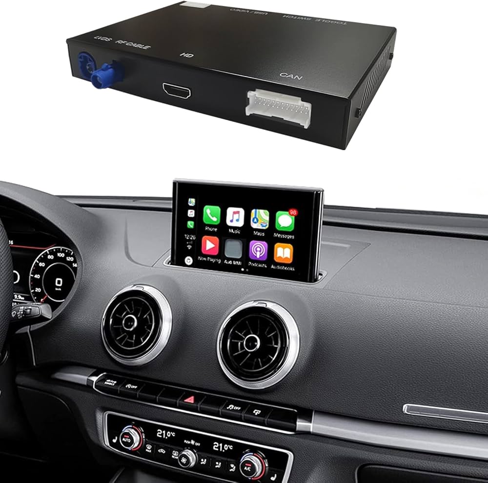 Wireless CarPlay Retrofit Audi A3/S3/RS3 All Generations (2008-Present)