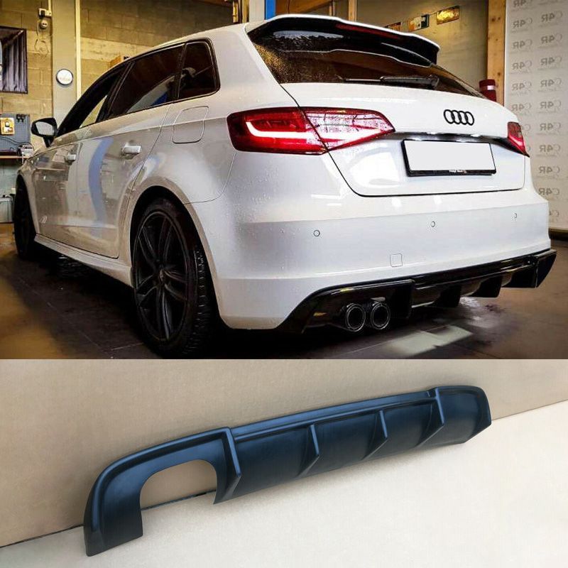 Rear Diffuser Audi A3/S3/RS3 all Generations (2008-Present)